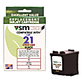 VSM VSMC9351AN (HP 21 / C9351AN) Remanufactured Black Ink Cartridge