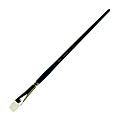 Silver Brush Bristlon Series Paint Brush, Size 10, Bright Bristle, Hog Hair, Deep Blue/Silver 1 thumbnail image