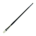 Silver Brush Bristlon Series Paint Brush, Size 8, Flat Bristle, Synthetic, Deep Blue/Silver 1 thumbnail image