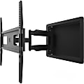 Kanto R300 Wall Mount for TV - Black - 1 Display(s) Supported - 55" Screen Support - 80 lb Load Capacity - 400 x 400, 100 x 100 - 1