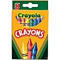 Crayola Tuck Box Classic Childrens Crayons - 3.6" Length - 0.3" Diameter - Assorted