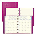 Filofax® 17-Month Monthly Planner, 10 7/8" x 8 1/2", Fuchsia, August 2018 to December 2019