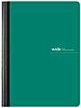 Office Depot® Brand Poly Composition Book, 7-1/4" x 9-3/4", Wide Ruled, 80 Sheets, Green