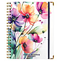 2026-2027 Excello Brands 14-Month Weekly/Monthly Academic Year Family Planner, 8-1/2" x 11", Rainbow Floral, May To June, Total Qty 1 1 thumbnail image