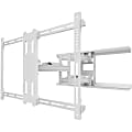 Kanto PDX680W Wall Mount for Flat Panel Display - White - 1 Display(s) Supported - 80" Screen Support - 125 lb Load Capacity - 700 x 400, 200 x 100 - 1