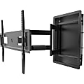 Kanto R500 Wall Mount for TV - Black - 1 Display(s) Supported - 80" Screen Support - 135 lb Load Capacity - 600 x 400, 100 x 100 - 1