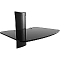 Kanto AVSM Mounting Shelf for A/V Equipment - Black - 38" Screen Support - 20 lb Load Capacity