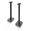 Kanto SP Plus Series Speaker Stands - 60 lb Load Capacity - 32" Height x 8.9" Width x 10.6" Depth - Floor - Steel, Foam - Black