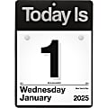 2025 AT-A-GLANCE® “Today Is” Daily Wall Calendar, 6" x 6", January To December, K100
