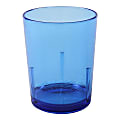 Cambro Del Mar Styrene Tumblers, 14 Oz, Sapphire Blue, Pack Of 36 Tumblers