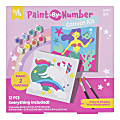 Little Yellow Bicycle® Unicorn Paint-by-Number Kit 1 thumbnail image