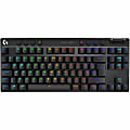 Logitech G PRO X TKL LIGHTSPEED Wireless Gaming Keyboard, Tactile Switches (GX Brown), Black - Keyboard - 920012127 1 thumbnail image