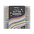 Brea Reese Dual-Tip Markers, Glitter, Pack Of 12 Markers 1 thumbnail image