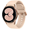 Samsung Galaxy Watch4, 40mm, Pink Gold, LTE - Pink Gold - Aluminum Case - Health & Fitness - Water Resistant - LTE - IP68 Water Resistant 1 thumbnail image