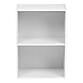 IRIS 24"H 2-Tier Storage-Shelf, White