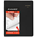 AT-A-GLANCE® 2026 Open Scheduling Weekly Planner, Black, Medium, 6 3/4" x 8 3/4" 1 thumbnail image