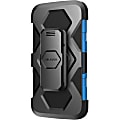 i-Blason Prime Carrying Case (Holster) Smartphone - Blue - Shock Resistant, Impact Resistant - Polycarbonate, Silicone - Holster, Belt Clip