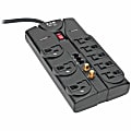 Tripp Lite Protect It! Eight-Outlet Surge Suppressor, Dark Gray 1 thumbnail image