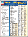 QuickStudy Guide, Medical Terminology: The Basics 1 thumbnail image