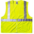 Ergodyne GloWear® Safety Vest, 8210Z Economy Mesh Type-R Class 2, Large/X-Large, Lime