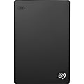 Seagate Backup Plus Slim STHN1000400 1 TB Portable Hard Drive - External - Black - USB 3.0 - 3 Year Warranty - 1 Pack - Retail