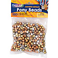 Creativity Street Metallic Pony Beads - Skill Learning: Arts & Crafts, Creativity - Assorted 1 thumbnail image