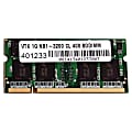 VisionTek 1 x 1GB PC3200 DDR 400MHz 200-pin DIMM Memory Module - For Notebook - 1 GB (1 x 1GB) - DDR400/PC3200 DDR SDRAM - 400 MHz - CL3 - 2.50 V - Non-ECC - Unbuffered - 200-pin - SoDIMM - Lifetime Warranty