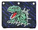 Office Depot® Brand 3-Ring Pencil Pouch, 7" x 9-11/16", Dinosaur, Total Quantity 1 1 thumbnail image