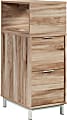 Sauder® Bergen Circle Commercial Office 24"D Vertical 2-Drawer File Cabinet Tower With Open, Kiln Acacia