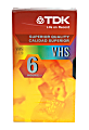 TDK VHS Videocassette - VHS - 6 Hour 1 thumbnail image