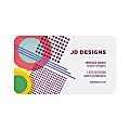 Custom Full-Color Raised Print Business Cards, Set Of 250 Cards