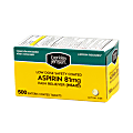 Berkley & Jensen Low-Dose Safety-Coated Aspirin, 81 mg, Pack Of 500
