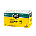 Berkley & Jensen Low-Dose Safety-Coated Aspirin, 81 mg, Pack Of 500 1 thumbnail image