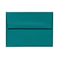 LUX Invitation Envelopes, A9, Peel & Press Closure, Teal, Pack Of 500
