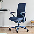 Branch Furniture Verve Seating Ergonomic Fabric Mid-Back Task Chair, Cobalt 1 thumbnail image