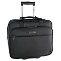 Kenneth Cole Reaction Wheeled Business Case With 17" Laptop Pocket, Black
