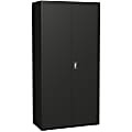 Lorell® Fortress Series 18"D Steel Storage Cabinet, RTA, 5-Shelf, Black