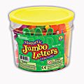 Learning Resources Jumbo Magnetic Uppercase Letters, 2 1/2", Multicolor, Pack Of 40