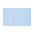 LUX #9 1/2 Open-End Window Envelopes, Top Left Window, Self-Adhesive, Baby Blue, Pack Of 500 1 thumbnail image