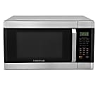 Farberware Professional 1.6 Cu Ft 1,100-Watt Microwave With Smart Sensor, Stainless Steel/Platinum 1 thumbnail image