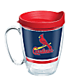 Tervis MLB Legend Coffee Mug With Lid, 16 Oz, St. Louis Cardinals