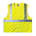 Ergodyne GloWear® Safety Vest, 8210Z Economy Mesh Type-R Class 2, 2X/3X, Lime 1 thumbnail image