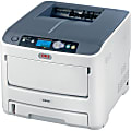 Oki C610DN LED Printer - Color - 1200 x 600 dpi Print - Plain Paper Print - Desktop