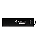 IronKey 128GB D300SM USB 3.1 Flash Drive - 128 GB - USB 3.1 - 256-bit AES - TAA Compliant