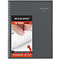 AT-A-GLANCE® DayMinder® 2026 Weekly Monthly Planner, Gray, Large, 8 1/2" x 11" 1 thumbnail image