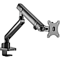 Aluminum Mechanical Spring Single Monitor Arm Mount - 17" to 32" - Supports Up to 17.6lbs - VESA 75x75 & 100x100