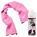 Ergodyne Chill-Its 6602 Evaporative Cooling Towel, 29-1/2"H x 13"W, Pink