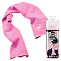 Ergodyne Chill-Its 6602 Evaporative Cooling Towel, 29-1/2"H x 13"W, Pink 1 thumbnail image
