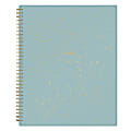 Blue Sky™ Ashley G Weekly/Monthly Planner, 8-1/2” x 11”, Splatter Dot Jade, January To December 2022, 135332