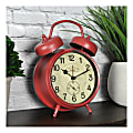 FirsTime & Co.® Double Bell Alarm Clock, Red